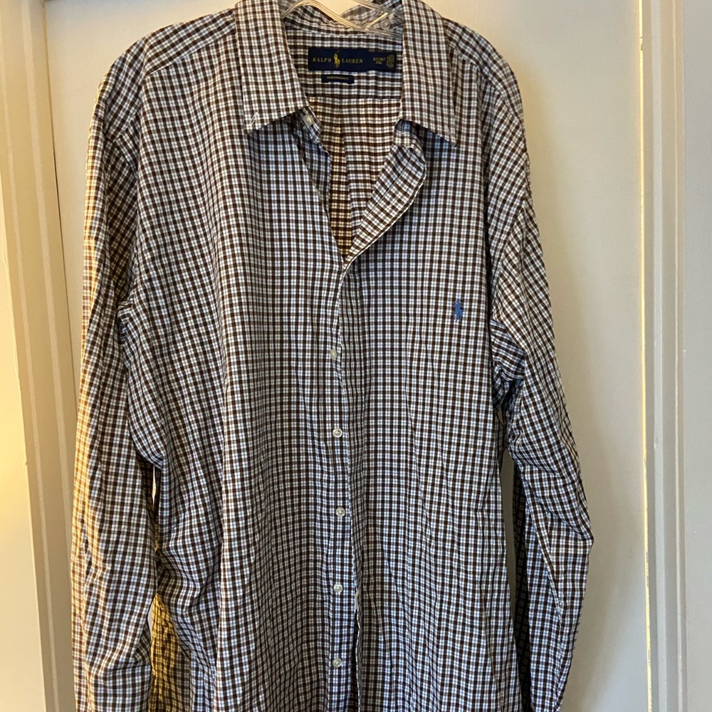 ralph lauren button down shirt 2XLT